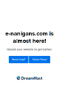 Mobile Screenshot of e-nanigans.com